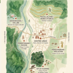 Carte de Ubud