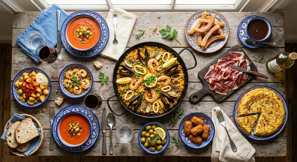 Les plats espagnols